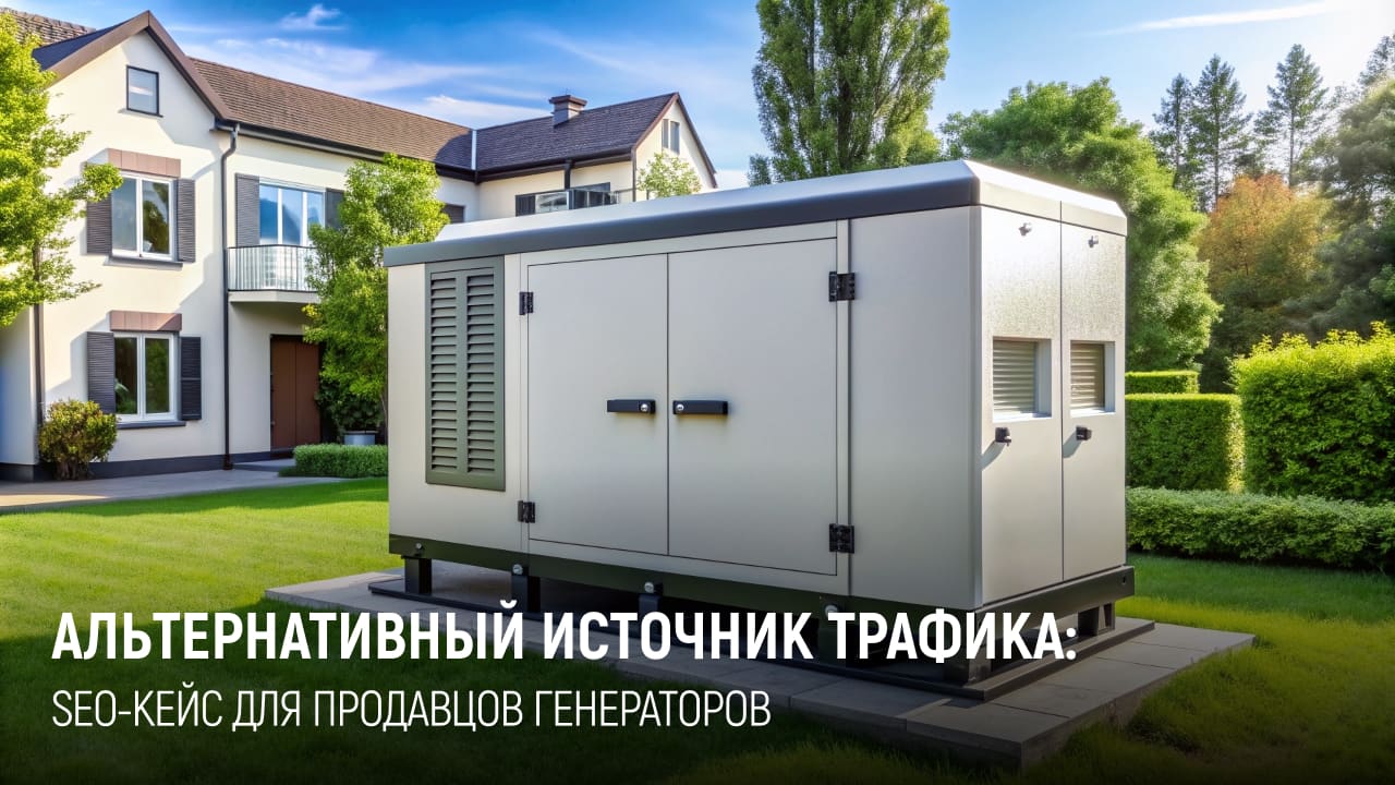 Генераторы: +500% трафика и ROI 450%