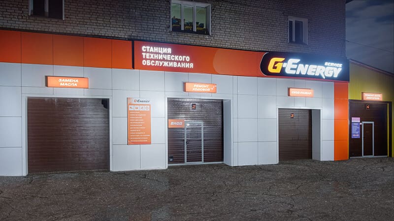 Структура сайта автосервиса в программе кластеризации